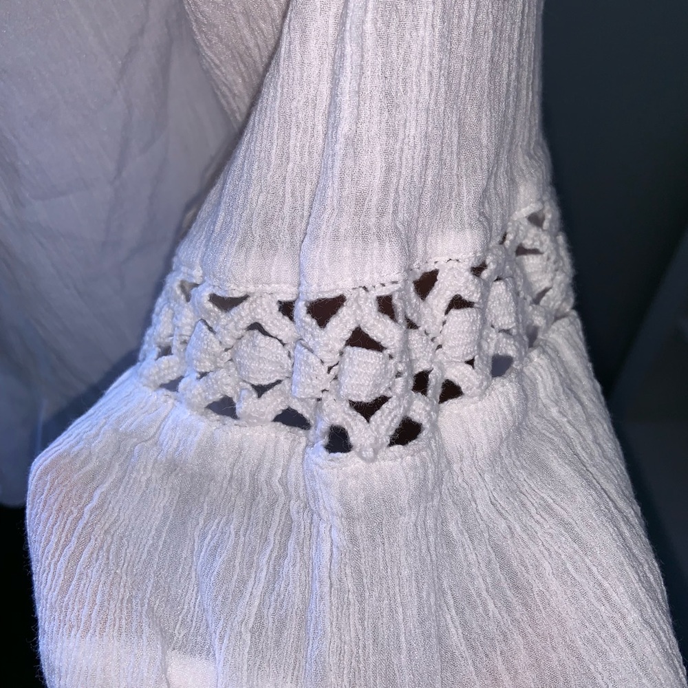 Zara Boho flare sleeve loose fitted shirt - Picture 5 of 6